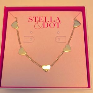 Stella and dot take heart necklace
